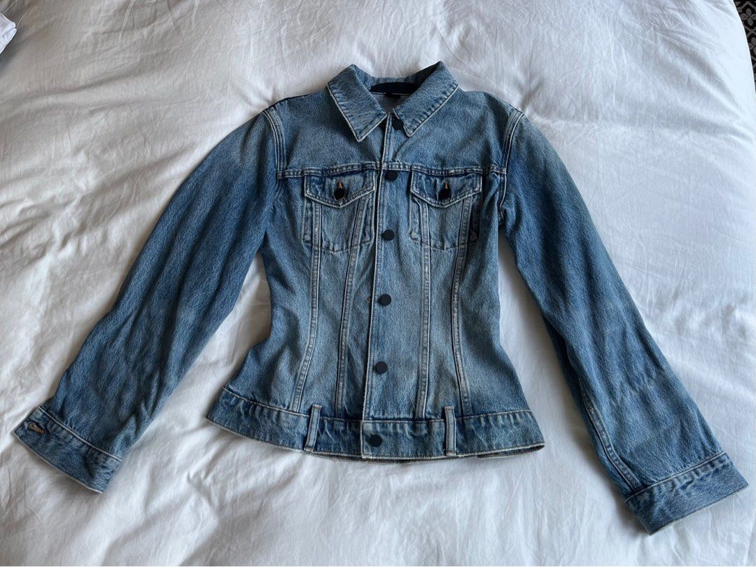 Alexander wang jean best sale jacket