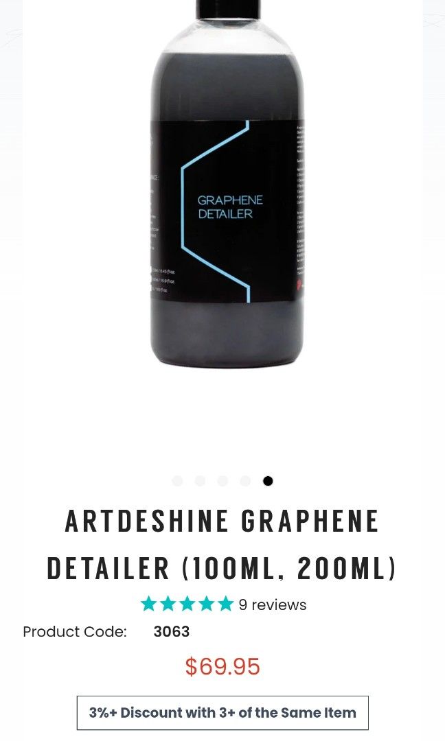 Graphene Spray Coating - ArtDeShine Graphene Detailer - Graphene Uses