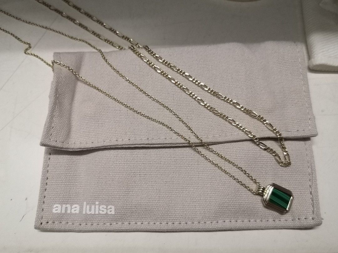 Ana Luisa Temple Green Layered Necklace