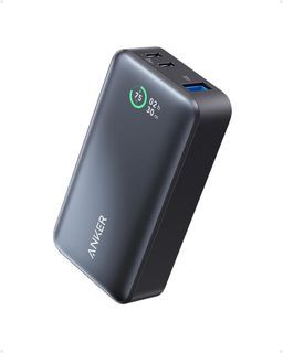 Anker 533 PowerCore 10000mAh 30W PD PowerBank PPS Charging 2 USB-C 1 USB-A Temperature Monitoring System (A1256)