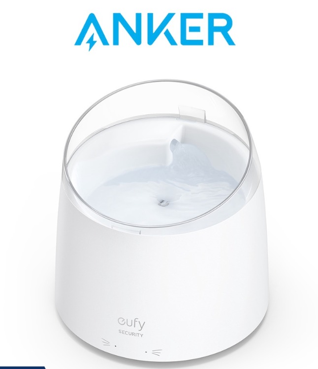 Anker eufy Pet Water Fountain with Advanced 5Stage Water Filtration