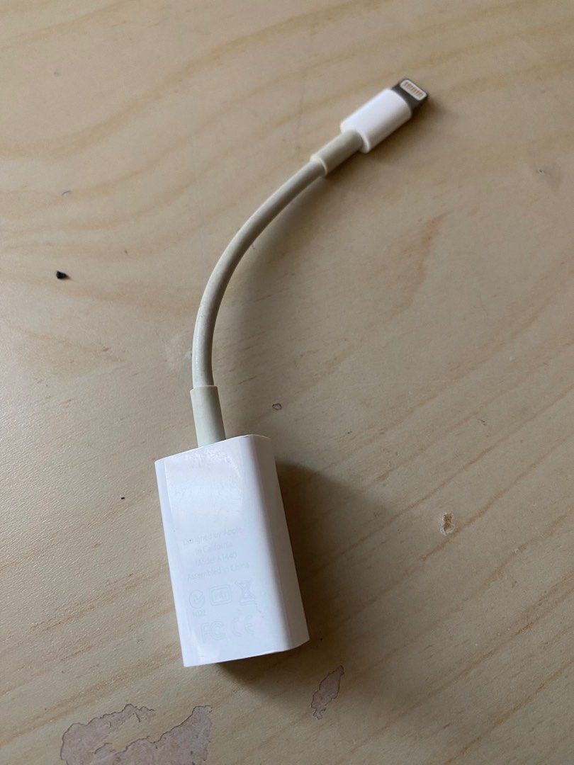 Apple Lightning to USB Adapter (iPhone iPad) original, Mobile Phones