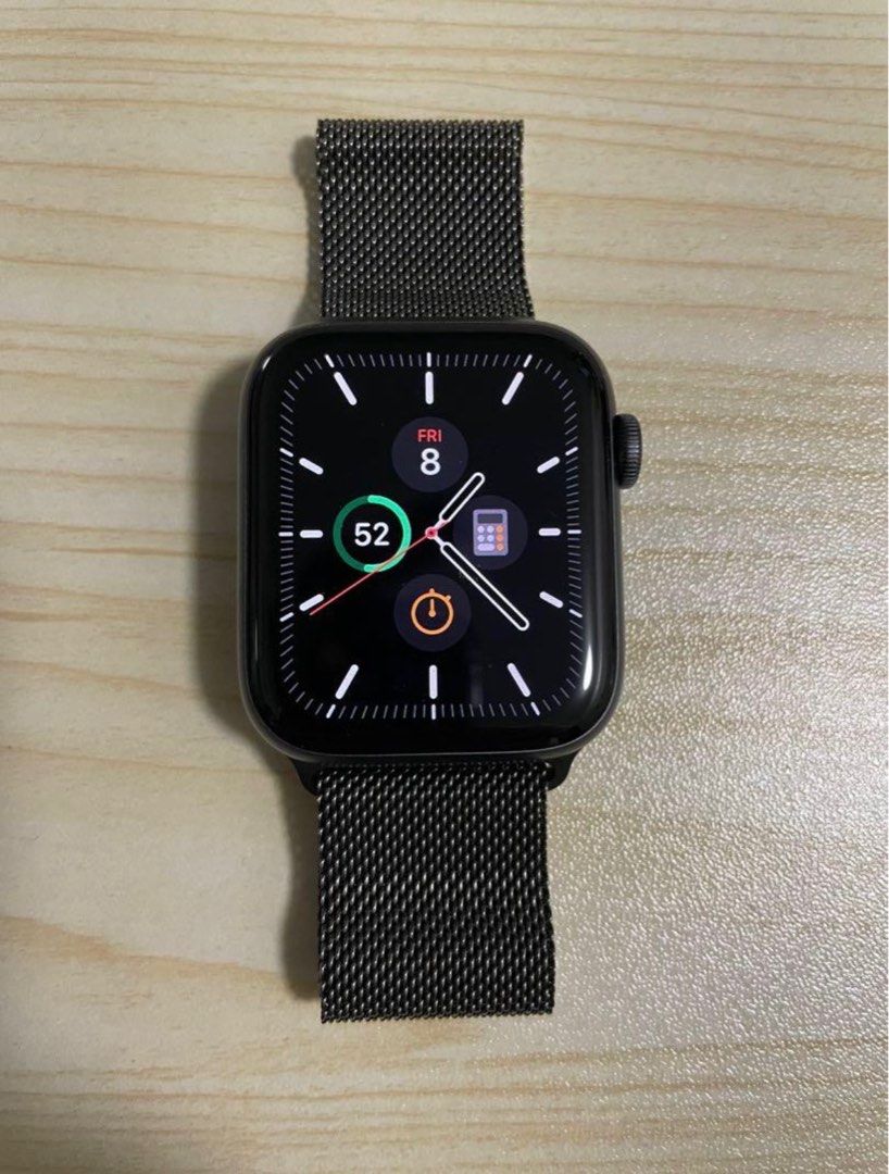 Graphite milanese loop clearance 40mm