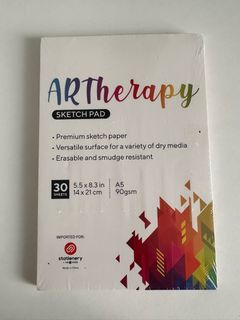 ARTherapy Sketch Book (Brand New)