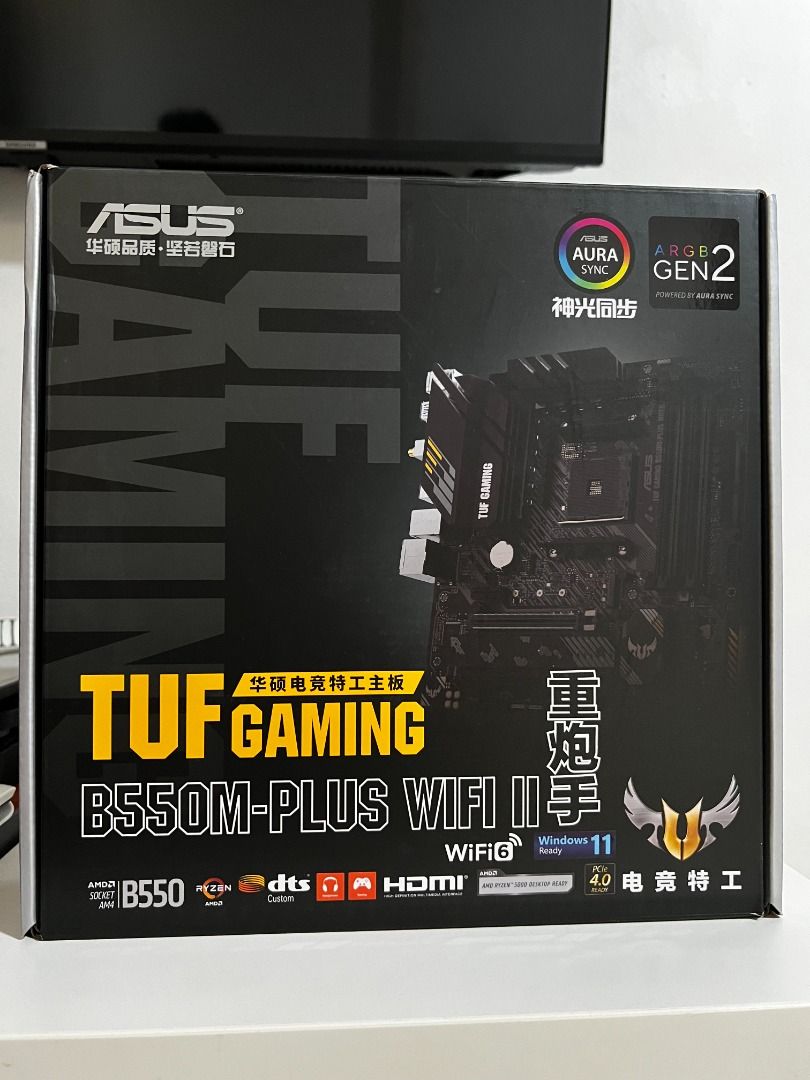 【オンライン限定商品】  TUF GAMING 生暖かい B550M-PLUS マザーボード