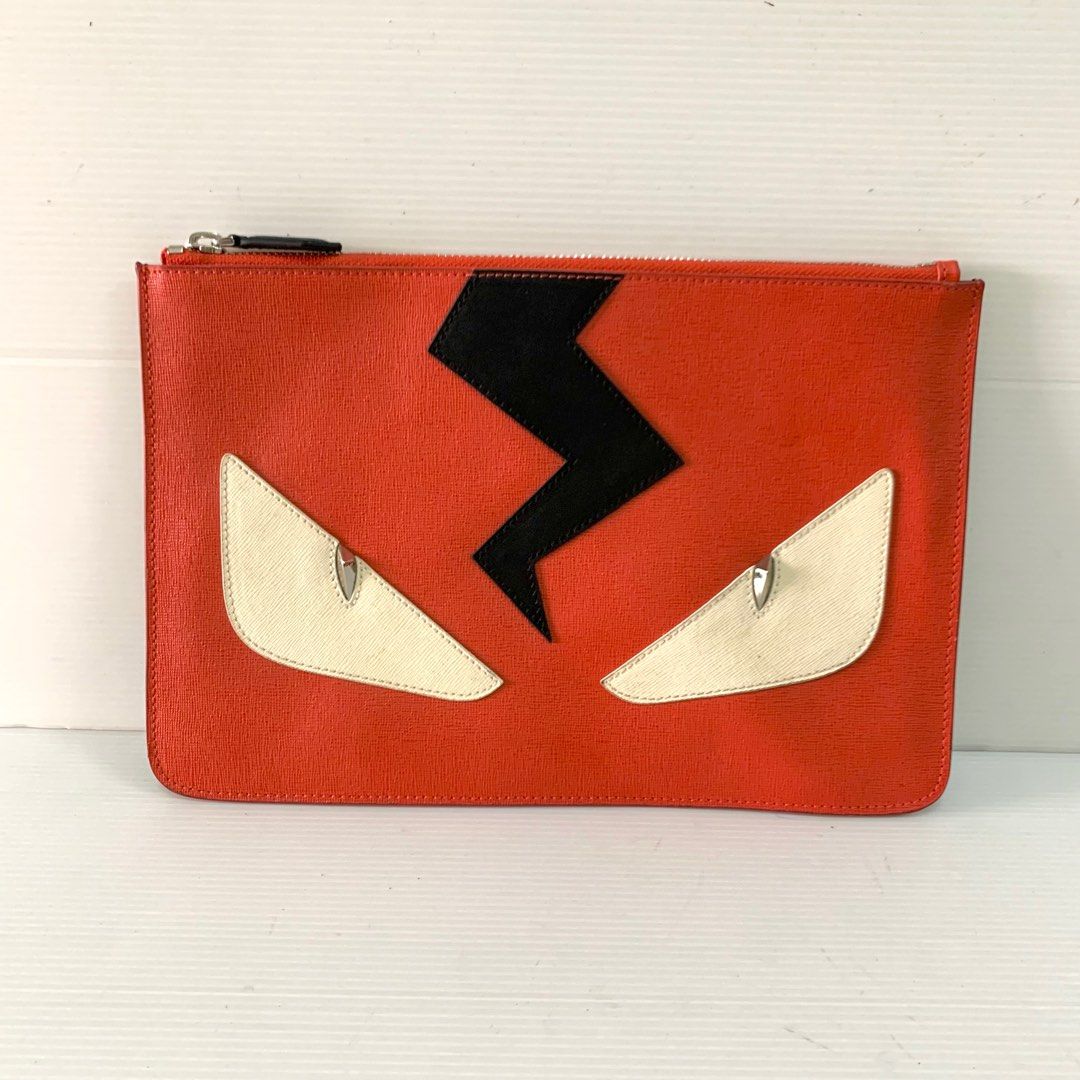 Fendi Monster Eyes Zip Wallet - Schwarz In Black | ModeSens | Fendi  monster, Fendi, Monster eyes