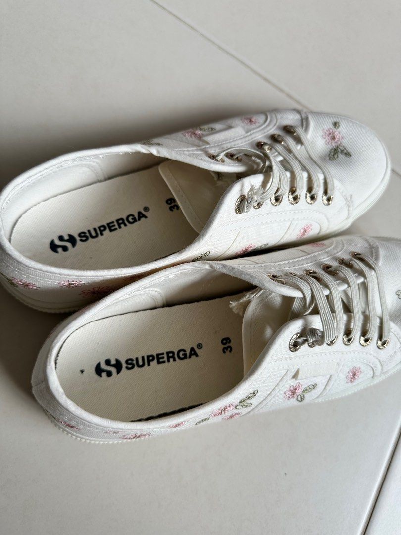 Authentic Limited edition Superga Embroidered Women s Fashion