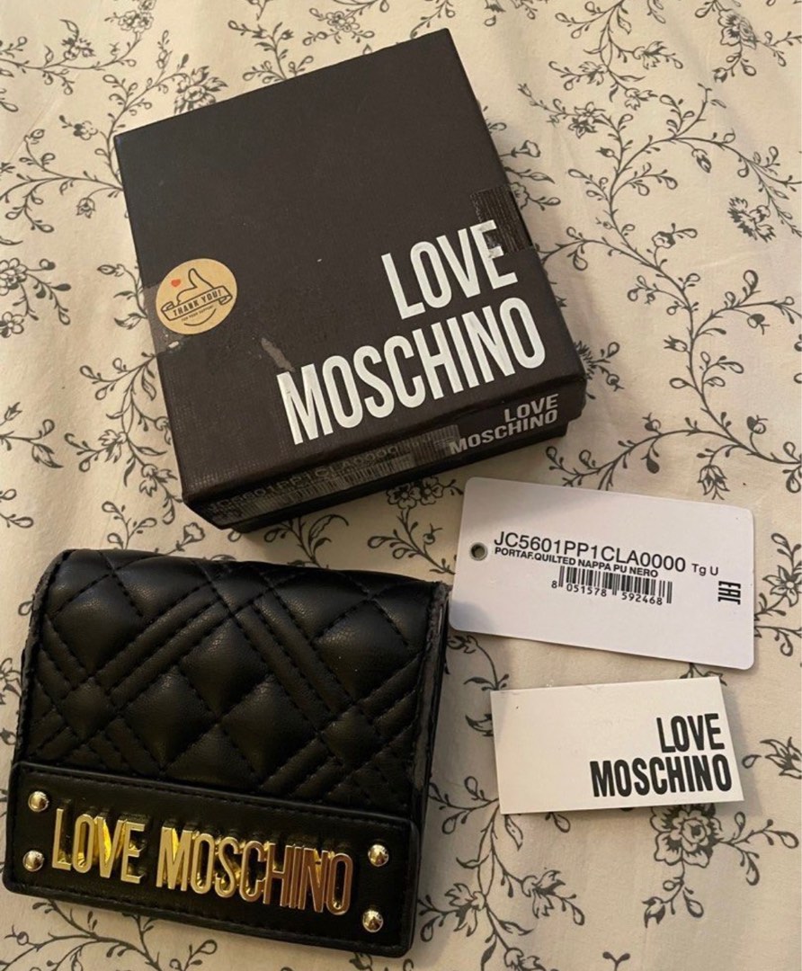 Authentic Love Moschino Wallet, Men's Fashion, Watches & Accessories