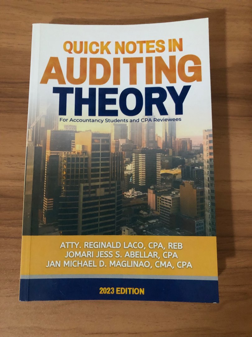 Authentic Quick Notes Auditing Theory | Preloved, Hobbies & Toys, Books ...