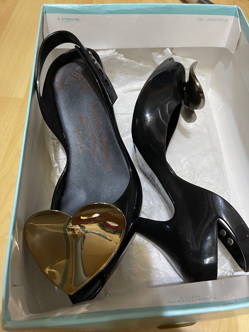 Authentic Vivienne Westwood party pumps made in Brazil size 37