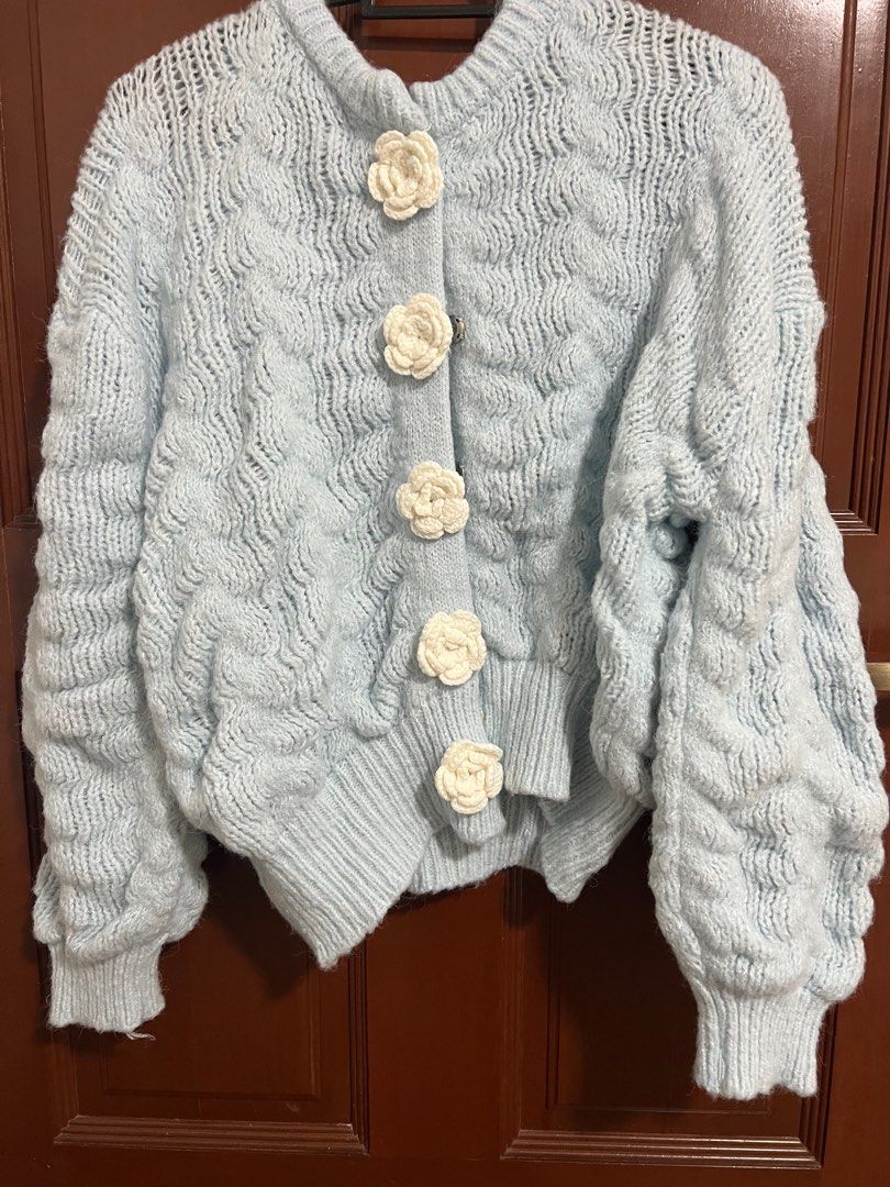 Newborn discount blue cardigan