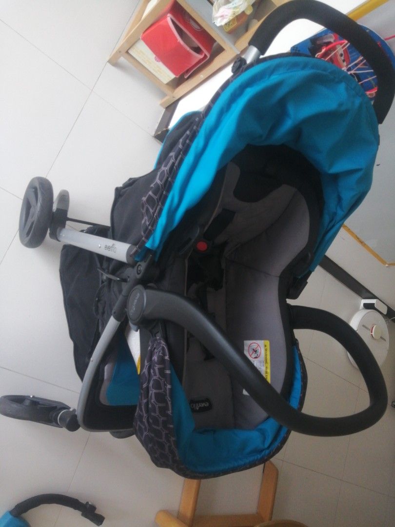 Evenflo Flipside travel system baby stroller with infant car seat