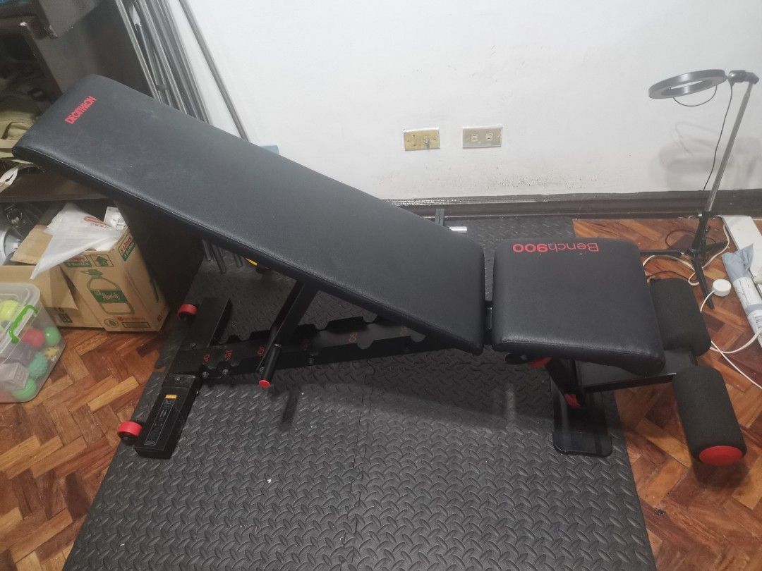 Baerly used bench press with weights for sale, Sports Equipment