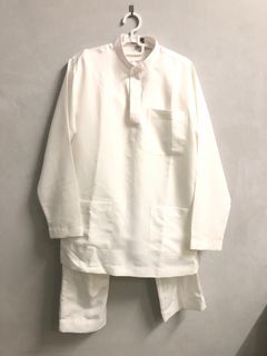Baju Melayu Akad Nikah Off White