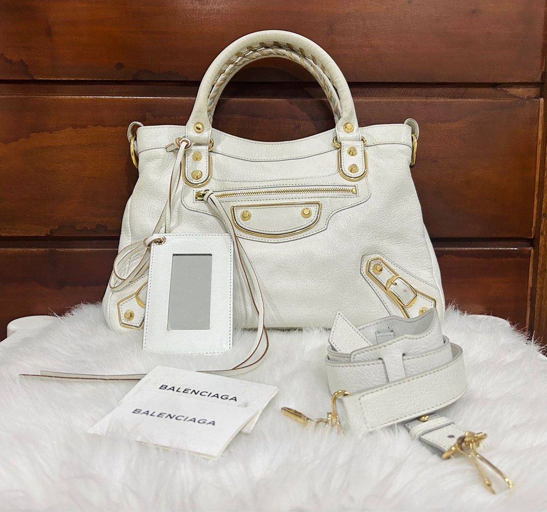 Balenciaga Metallic Edge Crossbody Bag, Luxury, Bags & Wallets on Carousell