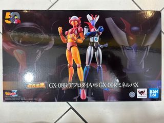 Bandai SOC Soul of Chogokin GX-08R & GX-09R - Aphrodite A Vs Minerva X Diecast Action Figure
