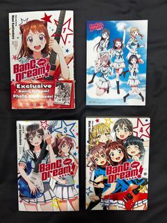Bang Dream! Manga (Vol 1,3 & 4) - Shogakugan Asia