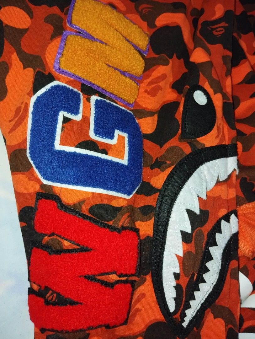 Bape x XO Camo Shark Full Zip