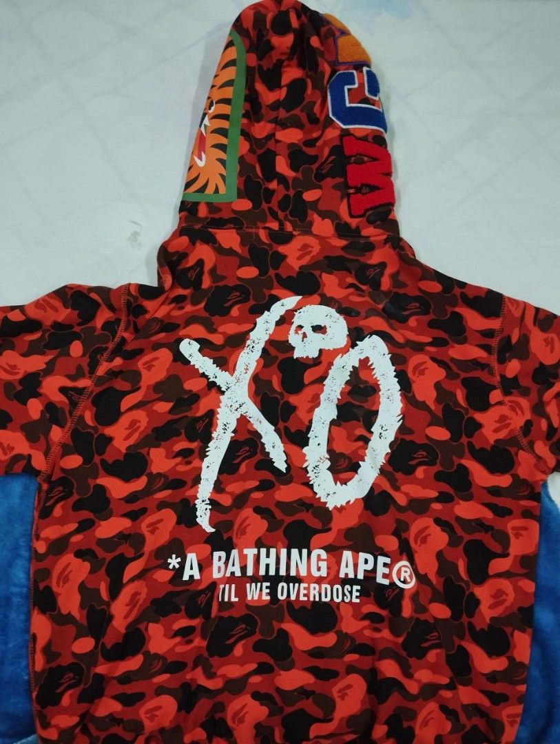 Bape xo shark hoodie store