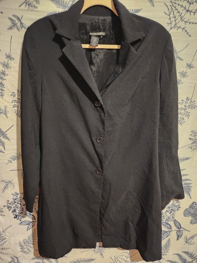 Bcbg black coat shop