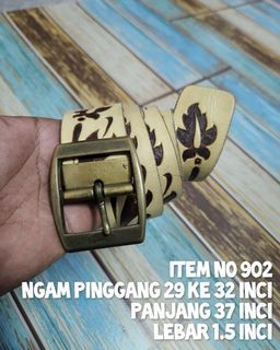 BELT KULIT 29-32 INCI