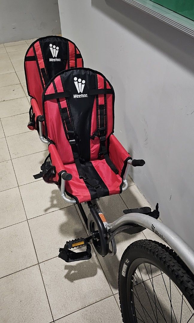Weehoo two best sale bike trailer