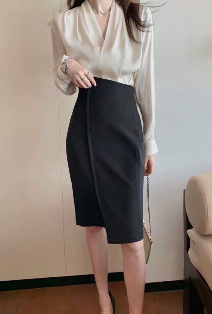 Formal shirt and skirt on sale
