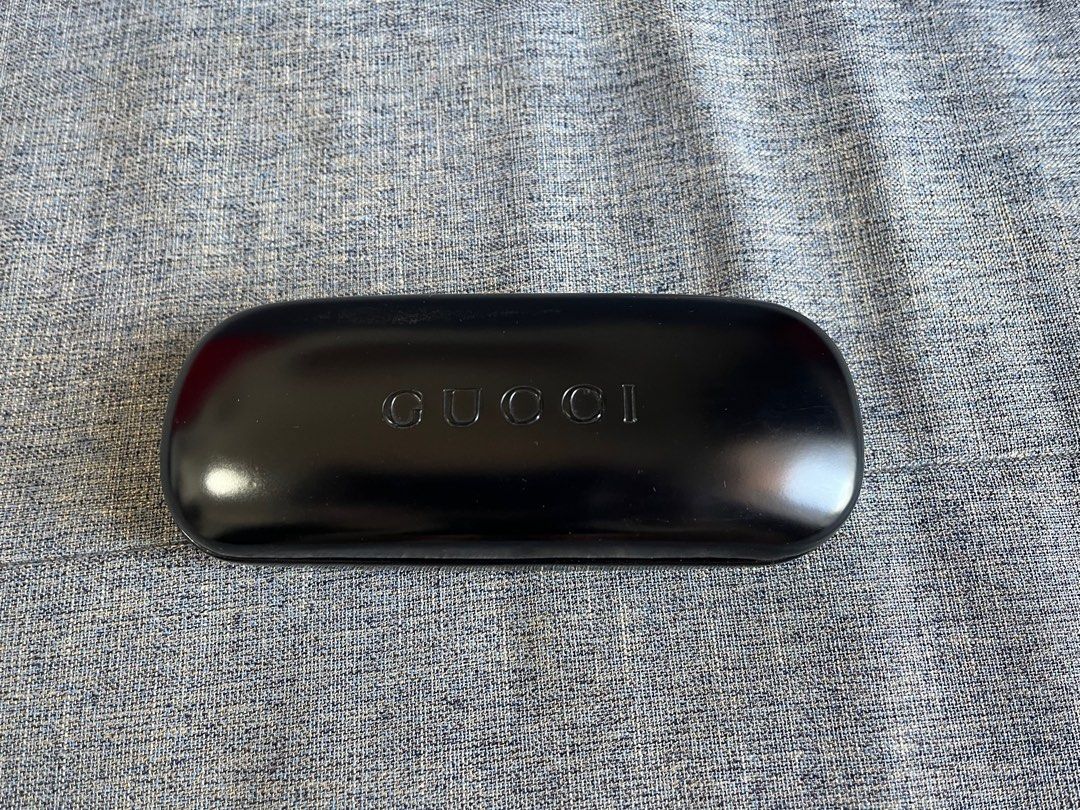Gucci glasses case black clearance