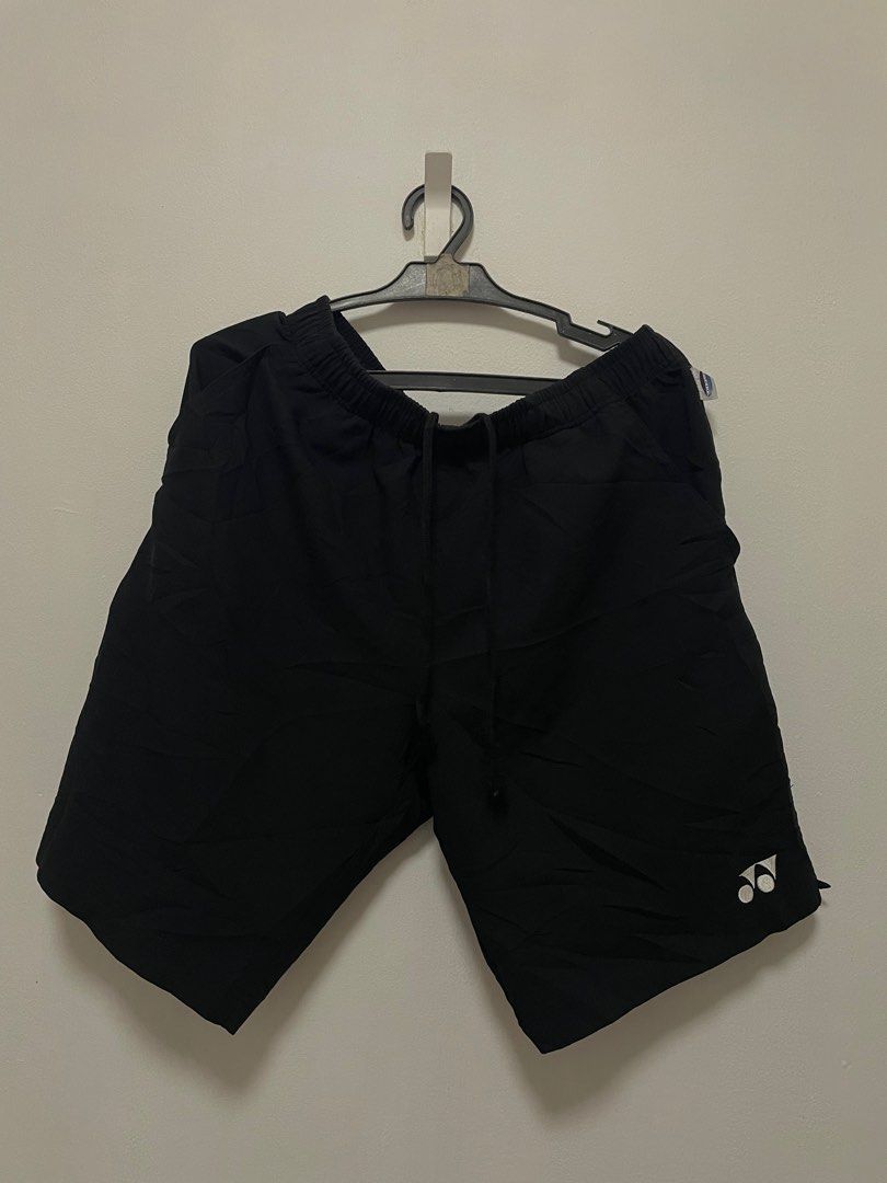 Black Yonex Shorts Men s Fashion Bottoms Shorts on Carousell
