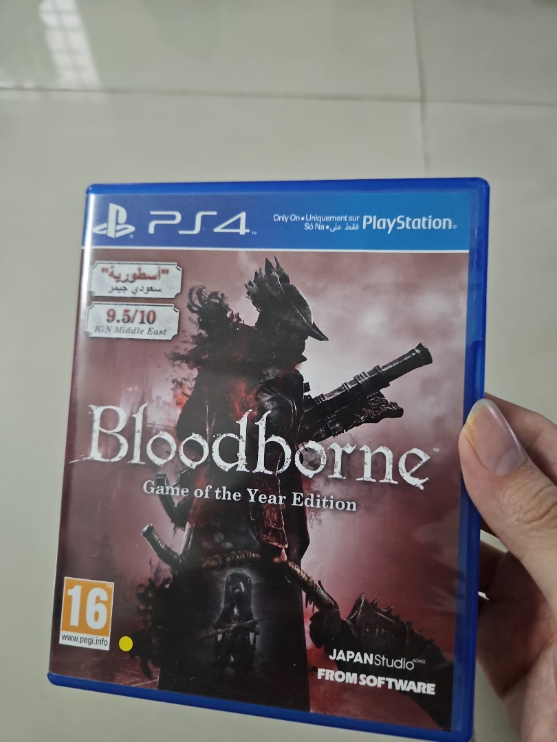 Bloodborne - Game Of The Year PS4 Game New (Middle Eastern Version) : Video  Games 