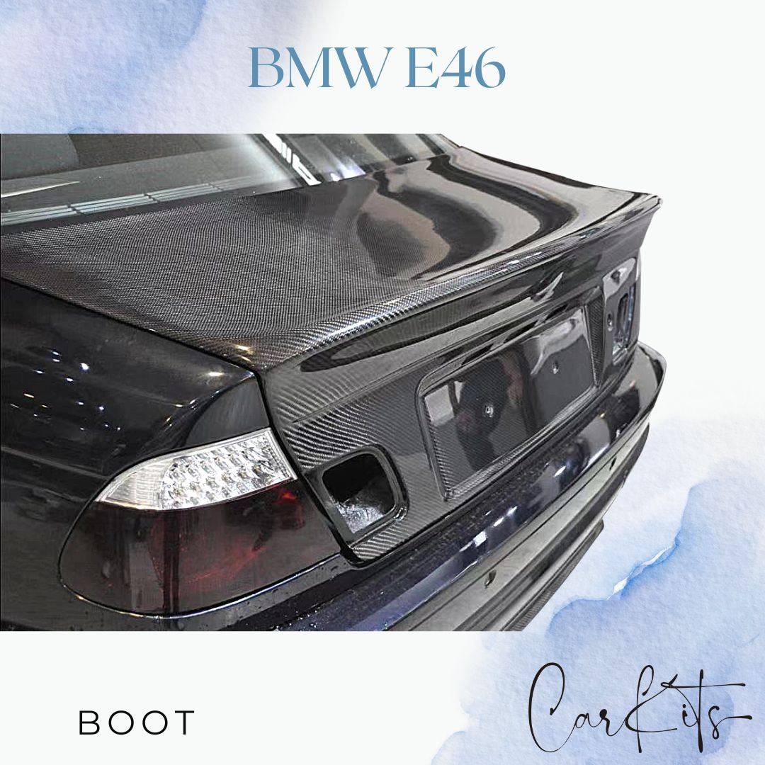 BMW E46 Boot/Trunk Carbon, Car Accessories, Accessories on Carousell