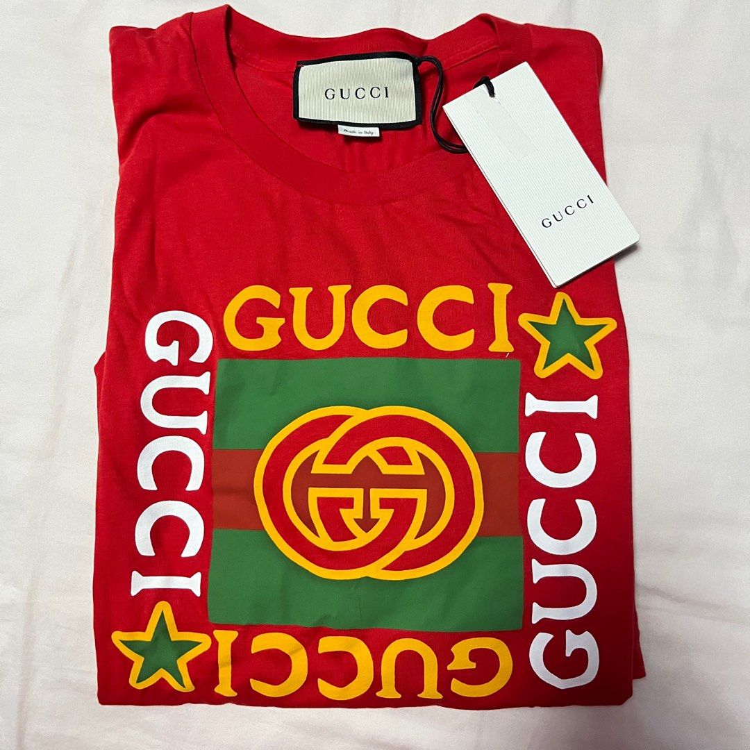 BN Gucci T Shirt Men s Fashion Tops Sets Tshirts Polo Shirts on Carousell