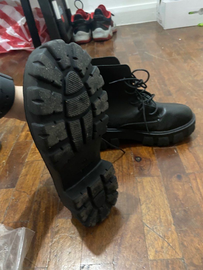 Boots Combat Style Platform Doc Martens Lookalike Style, Women's