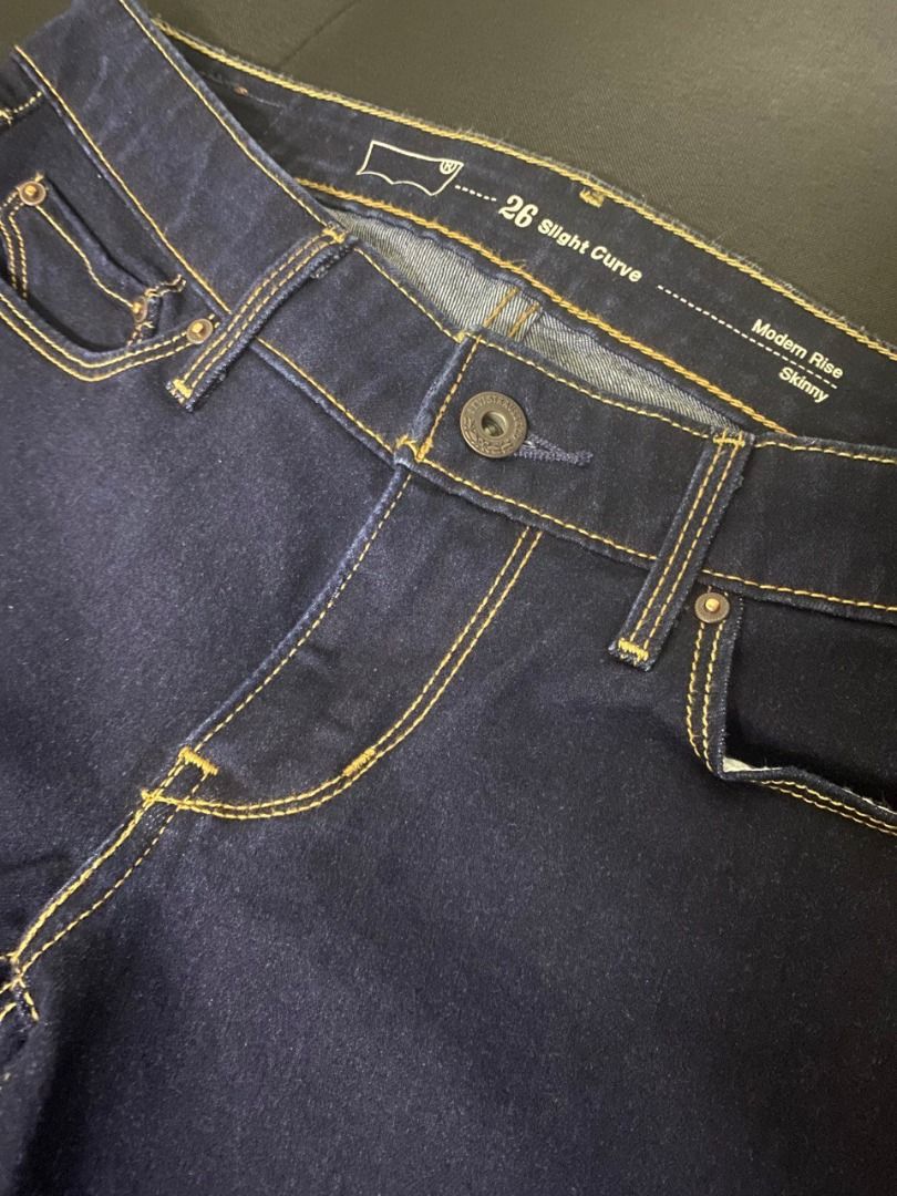 Brand New Original Levis Jeans Slight Curve Modern Rise Skinny