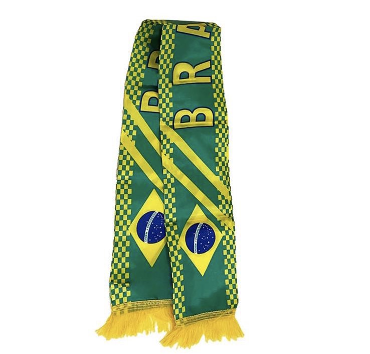Brazil football scarf/flag, Sports Equipment, Sports & Games, Racket ...