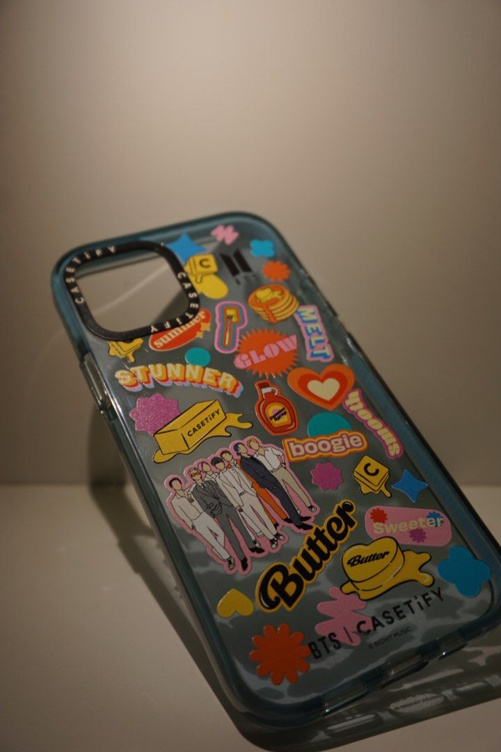絕版BTS Butter Casetify Iphone 12 phone case, 手提電話, 電話及其他
