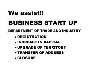 Business Start Up Registration