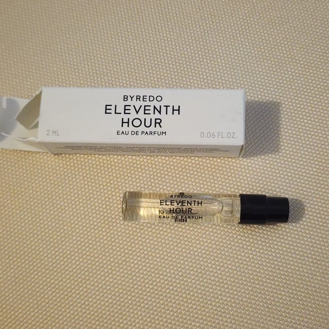 Byredo perfume sample EDP 香水Eleventh Hour 2ml, 美容＆化妝品