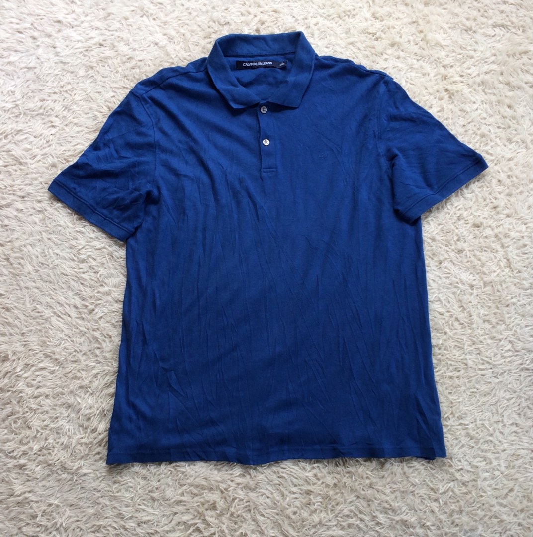 Calvin Klein Polo Shirt, Men's Fashion, Tops & Sets, Tshirts & Polo ...