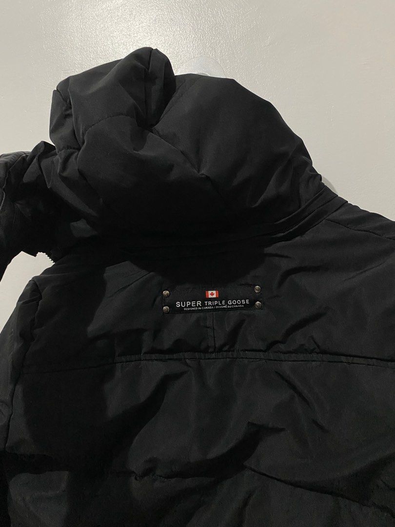 CANADA WEATHER GEAR SUPER TRIPLE GOOSE PUFFER JACKET Women s Fashion Coats Jackets and Outerwear on Carousell