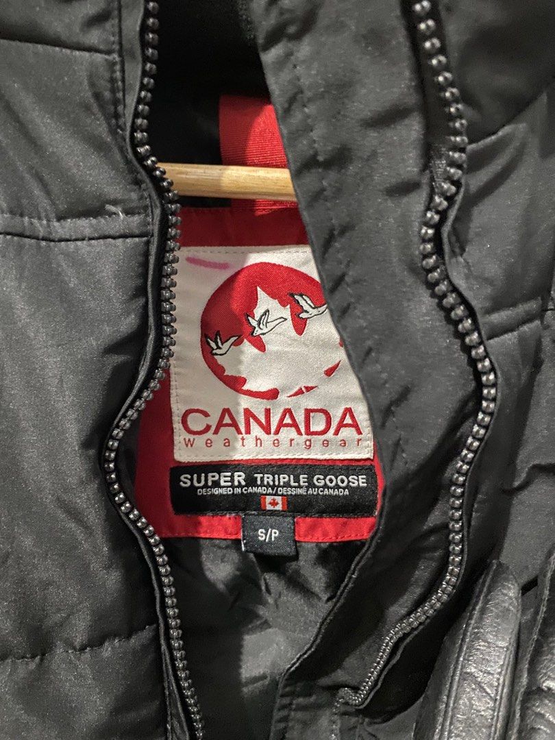 Canada weather gear triple cheap goose jacket