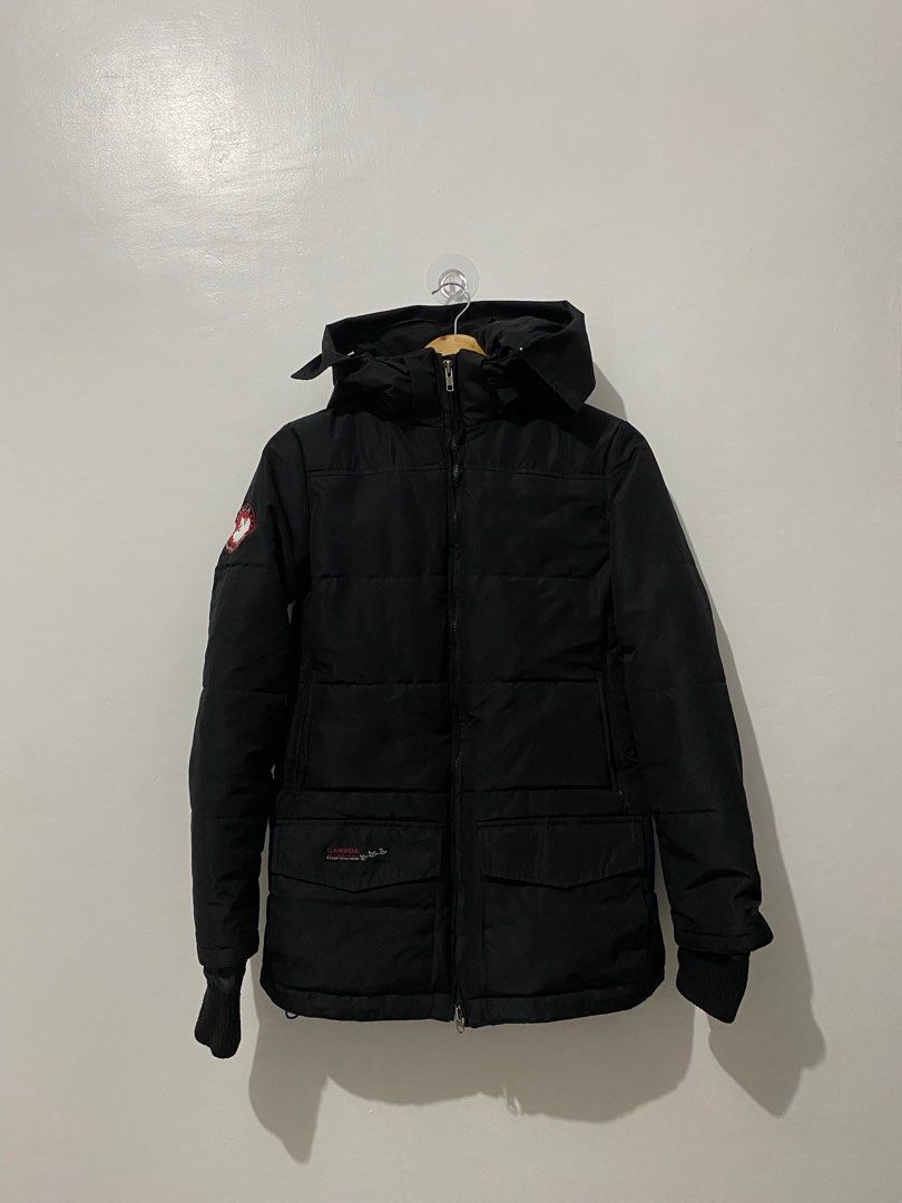 CANADA WEATHER GEAR SUPER TRIPLE GOOSE PUFFER JACKET Women s Fashion Coats Jackets and Outerwear on Carousell
