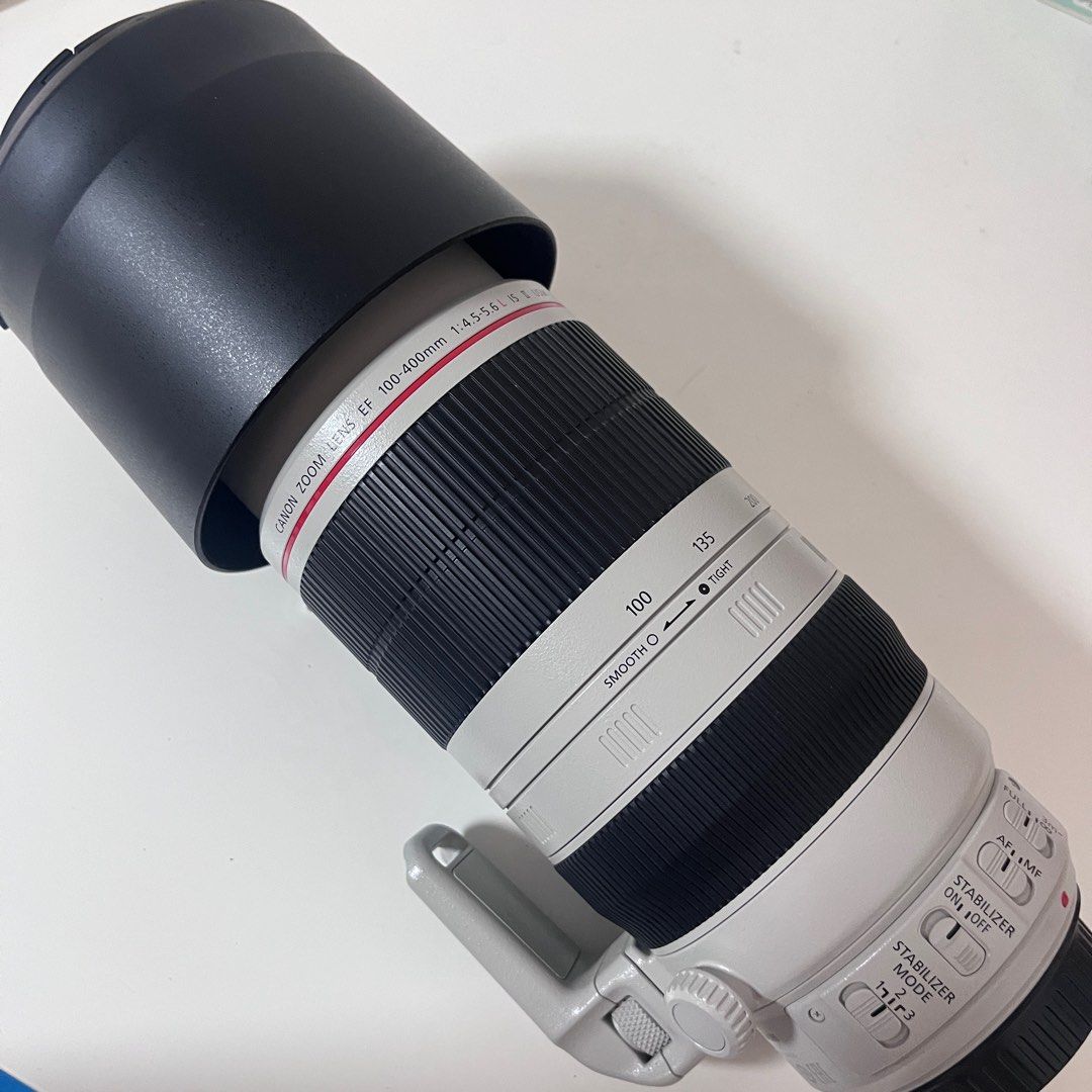 Canon EF 100-400mm f/4.5-5.6L IS II USM 大白, 攝影器材, 鏡頭及裝備 