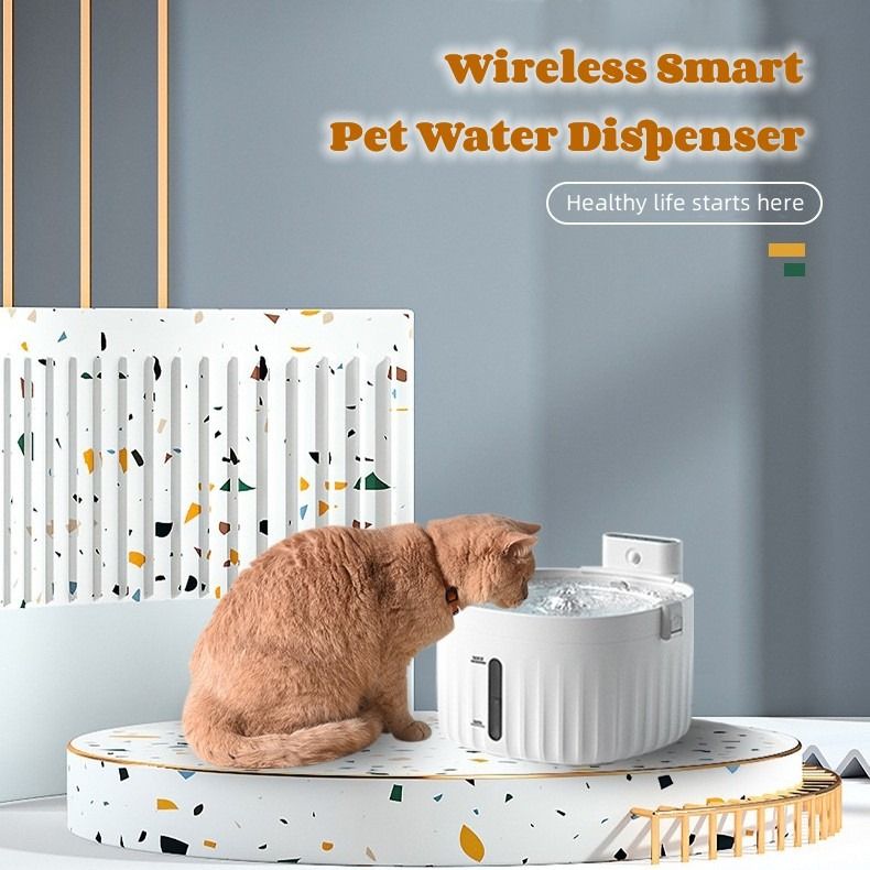 Motion sensor cat fountain new arrivals