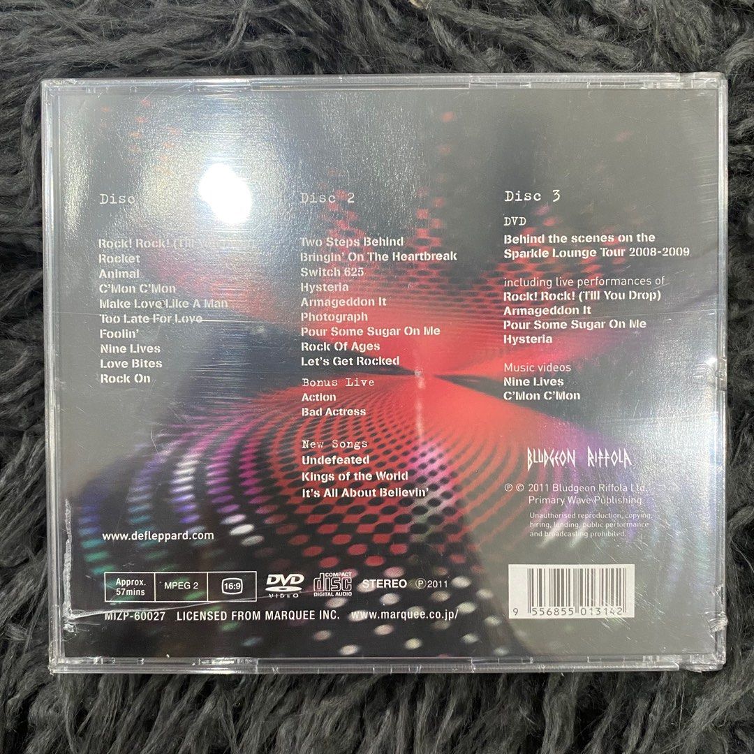 CD DEF LEPPARD Mirror BallLive& More, Hobbies & Toys, Music & Media