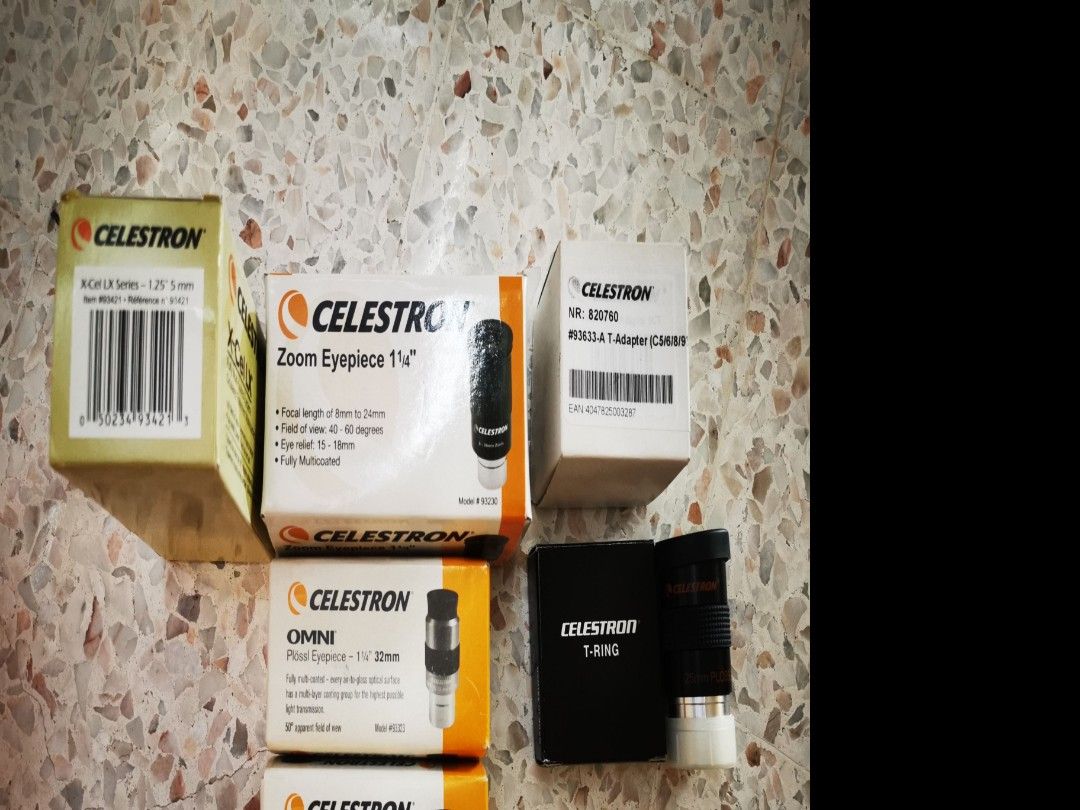 Celestron nexstar deals 5se eyepieces