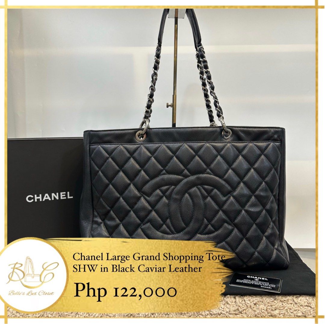 Chanel Large Grand Shopping Tote, Luxury, Bags & Wallets on Carousell