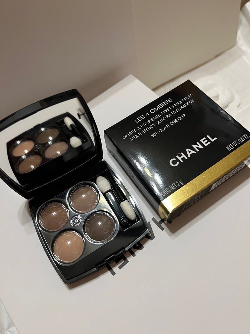 Chanel les 4 ombres 308 CLAIR OBSCUR, 美妝保養, 臉部護理, 面部