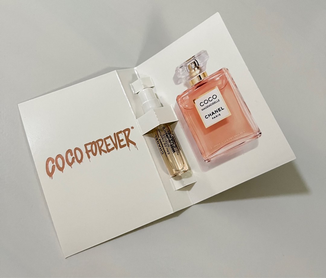 2 COCO MADEMOISELLE Eau De Parfum Perfume Sample Vial Travel 1.5
