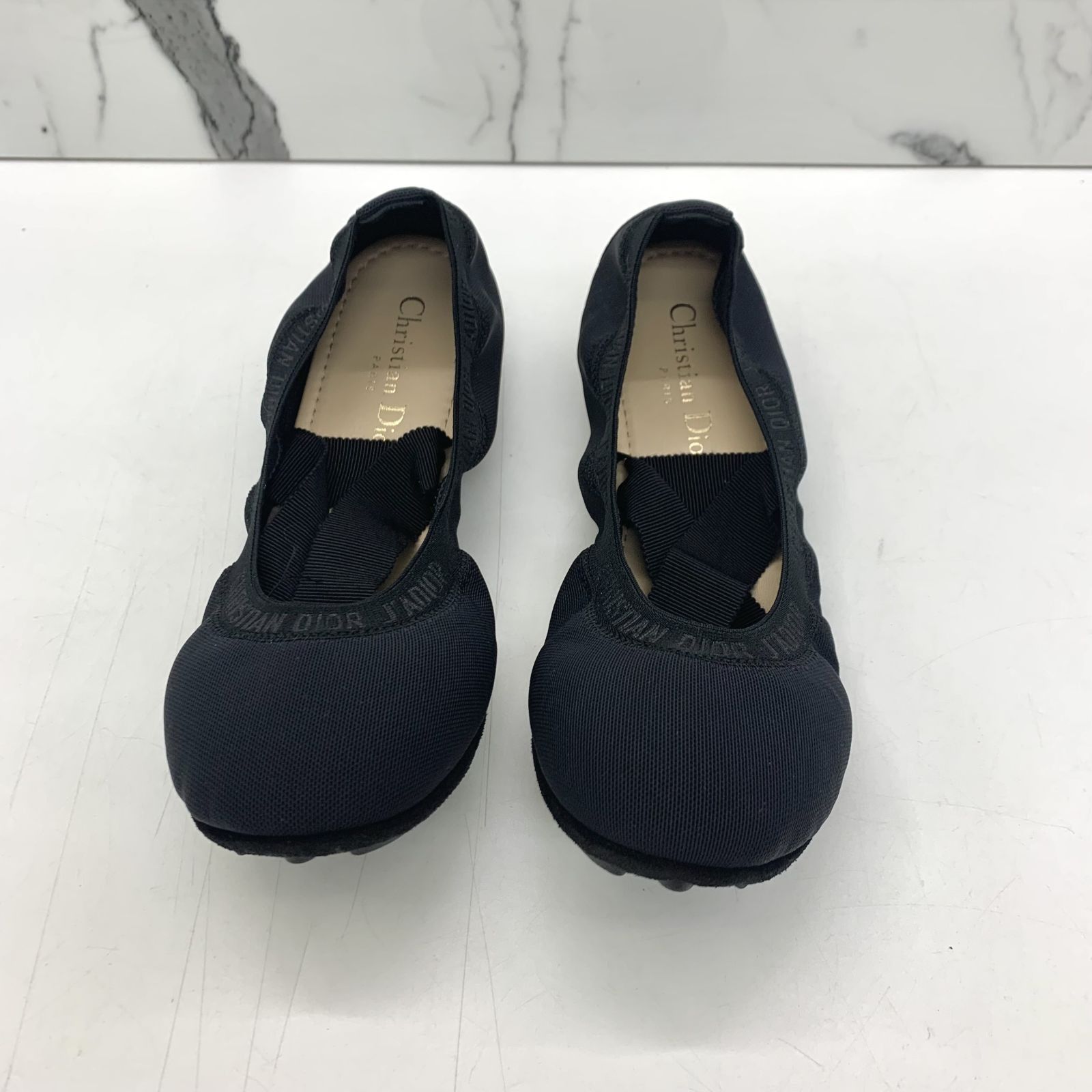 Christian dior ballerina flats store